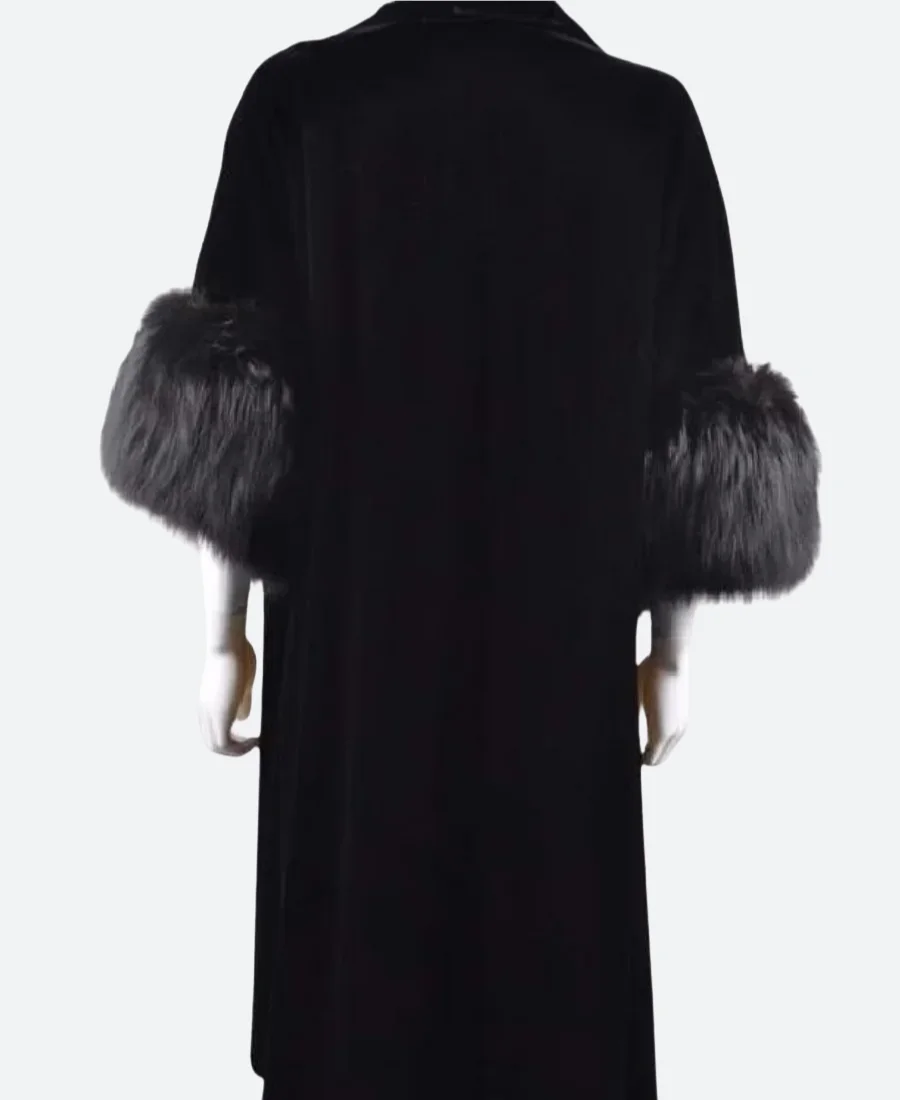The Walking Dead Dead City S02 The Dama Trench Coat Back Image