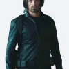 Thunderbolts Bucky Barnes Black Leather Jacket Actor Image