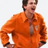 Timothee Chalamet NY Knicks Game Jacket Full Image