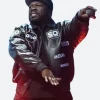 Tottenham Hotspur Stadium 50 Cent Leather Jacket