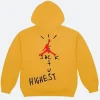 Travis Scott Cactus Jack Yellow Hoodie Back Image