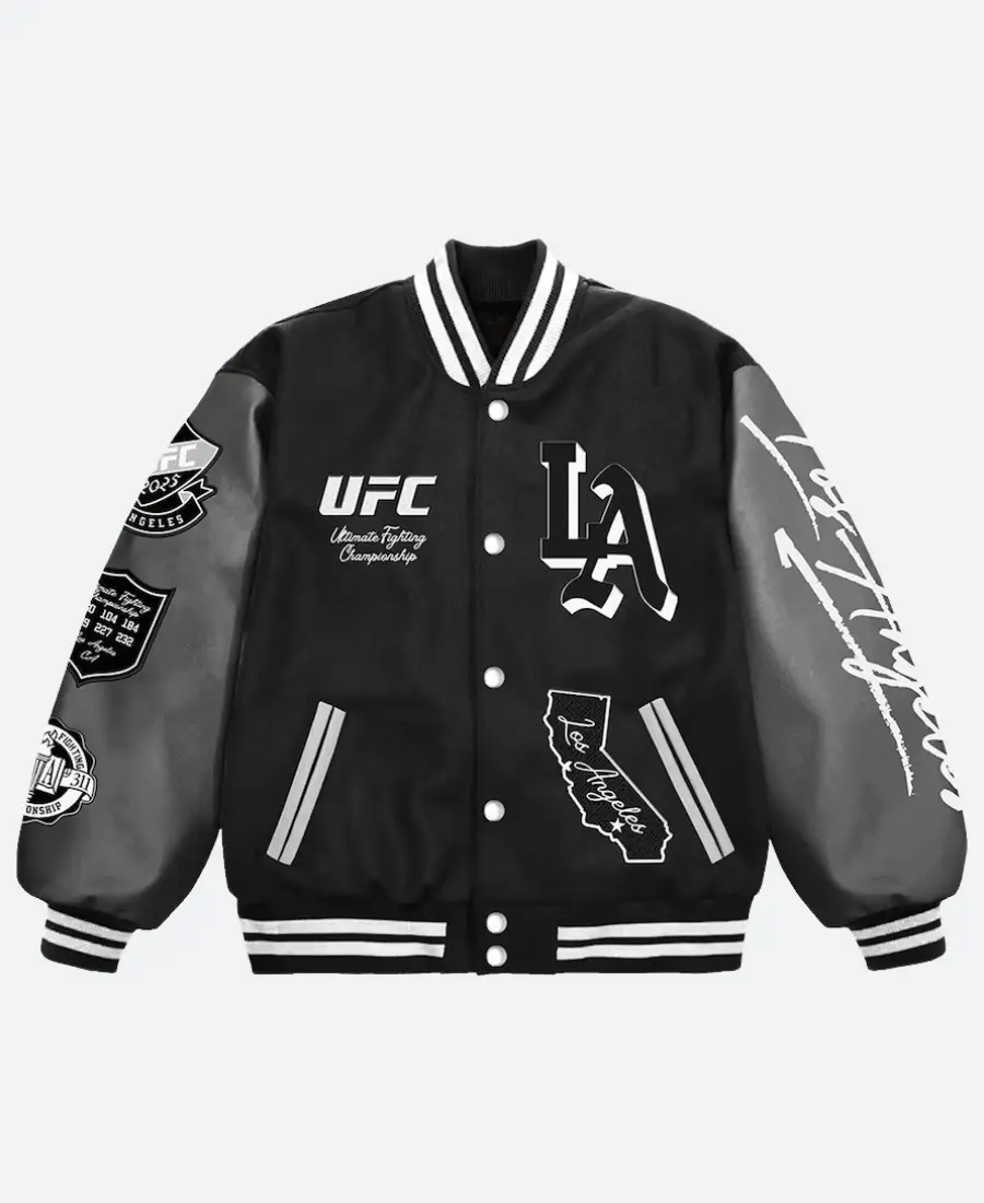UFC 311 Los Angeles 2025 Varsity Jacket