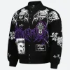 WWE Rhea Ripley X Civil Regime Varsity Jacket Front Image