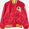 Washington Commanders Varsity Jacket Front Image