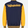 Wiskayok Yellowjackets Varsity Jacket Back Image