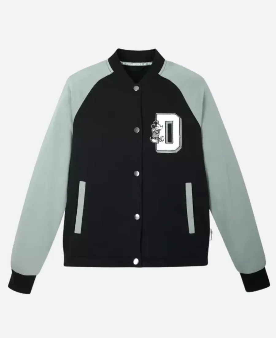 World Mickey Mouse Varsity Jacket Front Image