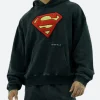 Youngla Superman Pullover Hoodie Full Black Image