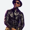 A New York Evening Aloe Blacc Leather Jacket Actor Image