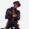 A New York Evening Aloe Blacc Leather Jacket Full Image