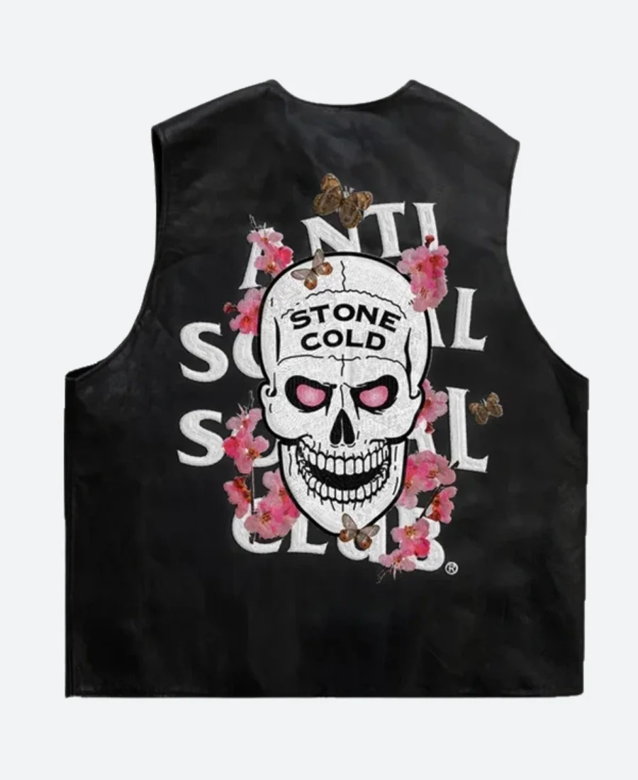ASSC X WWE Stone Cold Vest BAck Image