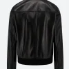 Adam Devine Leather Jacket Back Image