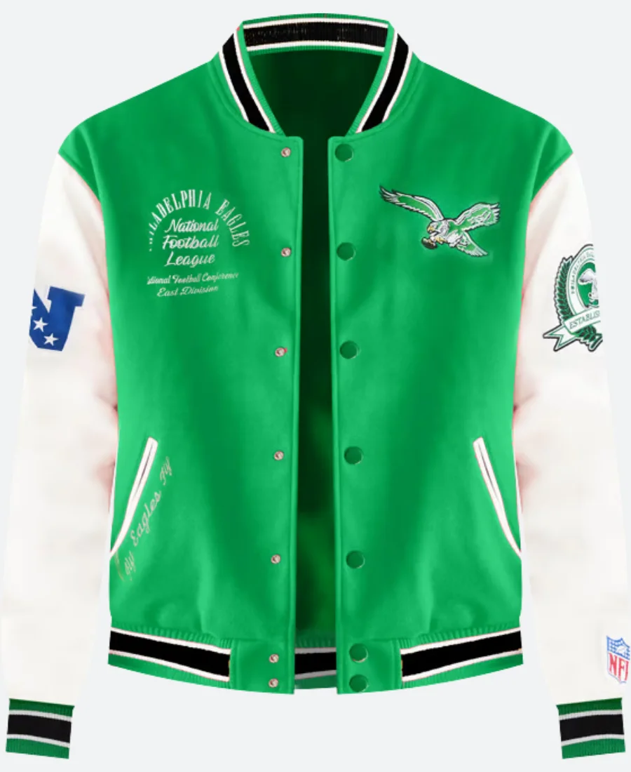 Aeropostale Eagles Varsity Jacket