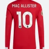 Alexis Mac Allister Liverpool Jersey Red Back Image