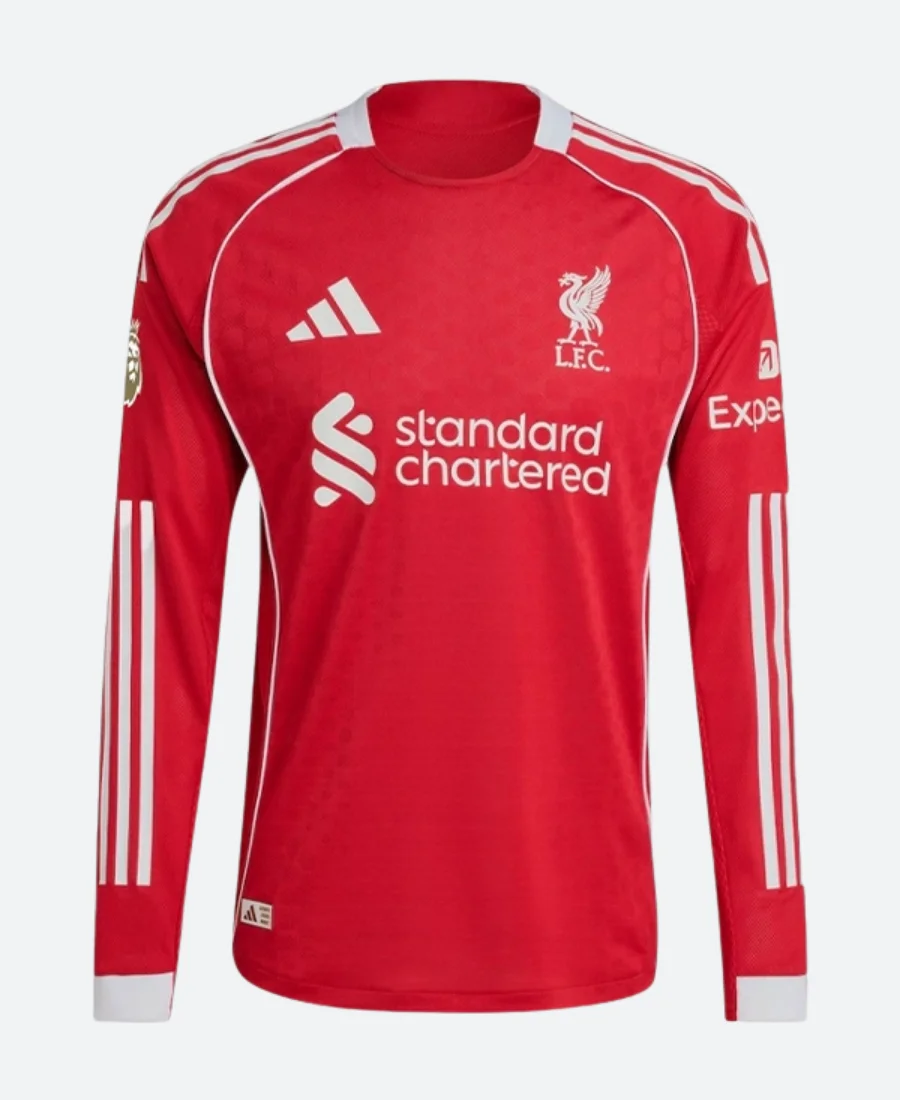 Alexis Mac Allister Liverpool Jersey Red Front Image