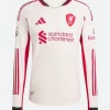 Alexis Mac Allister Liverpool Jersey White Front Image