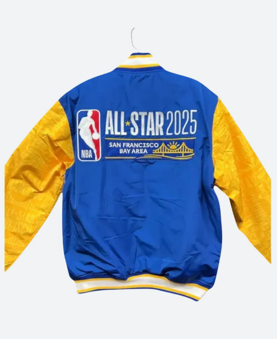 All Star Game 2025 SF Bay Area Bomber Jacket Back Image