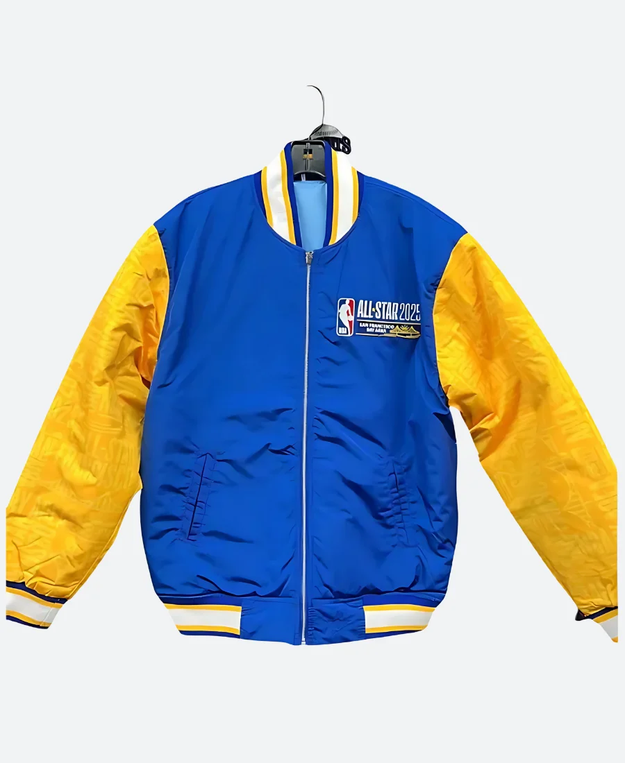 All Star Game 2025 SF Bay Area Bomber Jacket Front Image