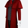 Alucard Hellsing Halloween Costume Red Coat Back Image