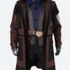 Andor Diego Luna Leather Coat Back Image