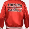 Arizona Cardinals Varsity Jacket Style 01 Back Image