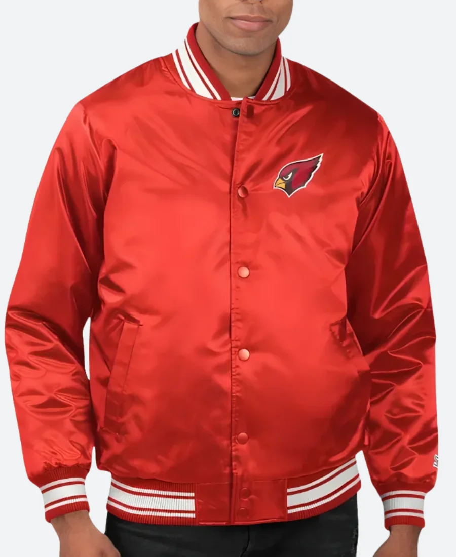 Arizona Cardinals Varsity Jacket Style 01 Front Image