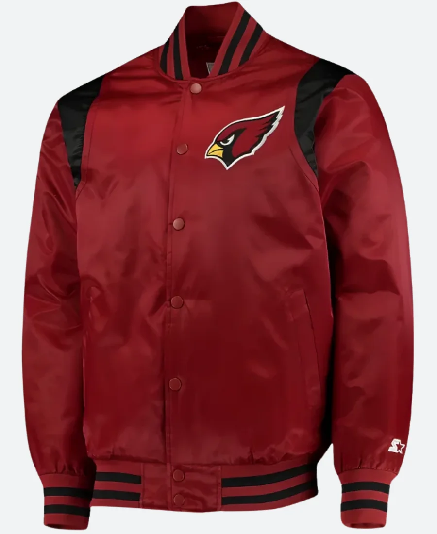 Arizona Cardinals Varsity Jacket Style 02 Front Image