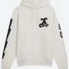 Arsenal N7 White Pre-Historic Hoodie