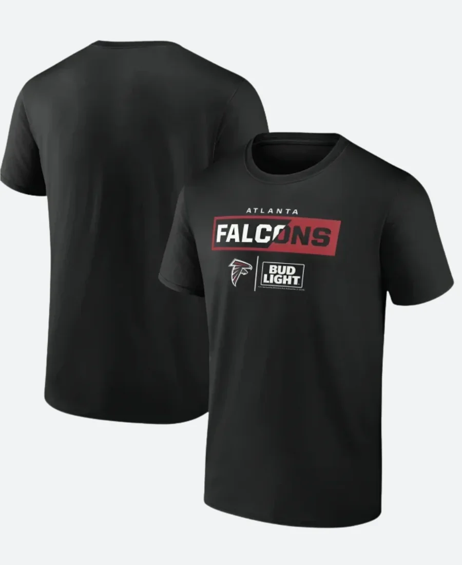 Atlanta Falcons T-Shirt Style 01 Front & BAck Image