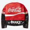 Awake NY & Coca-Cola Vanson Leather Jacket Back Image