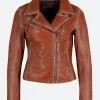 Ballard 2025 Samira Parke Leather Jacket Back Image