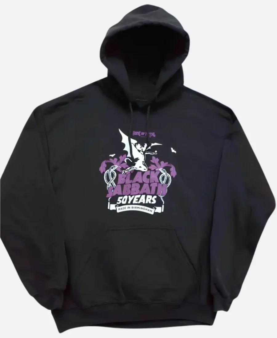Black Sabbath Hoodie Style 01 Front Image
