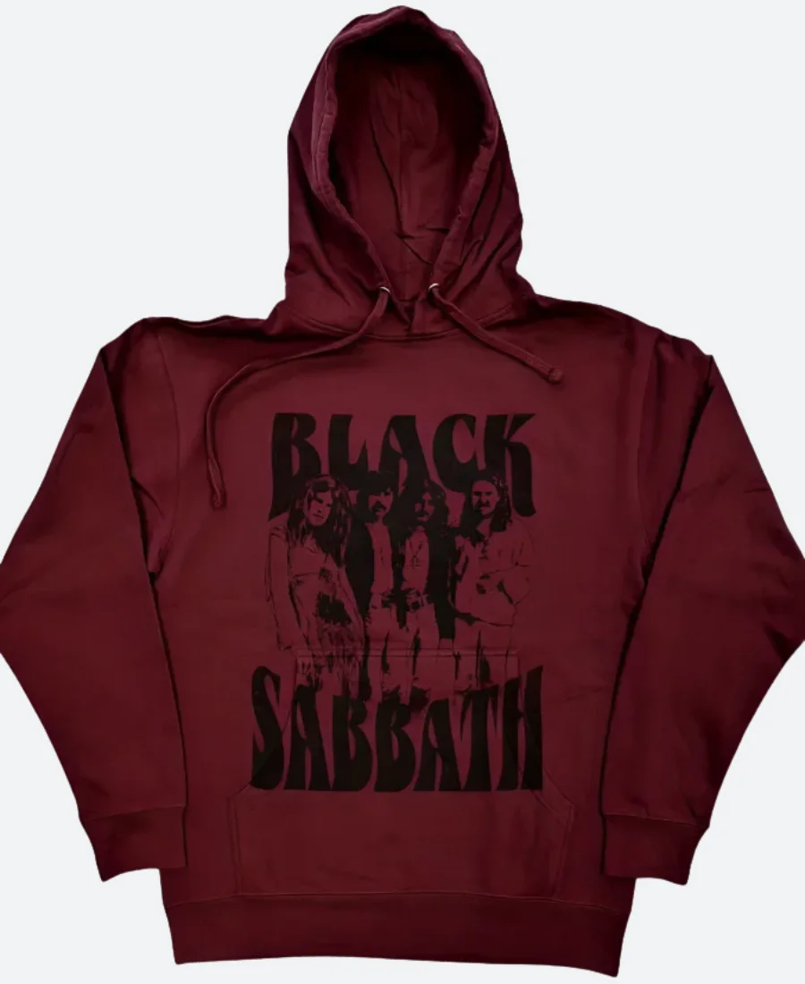 Black Sabbath Pullover Hoodie Front Image