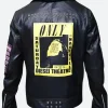 Bloody Valentine Megan Fox Leather Jacket Back Image