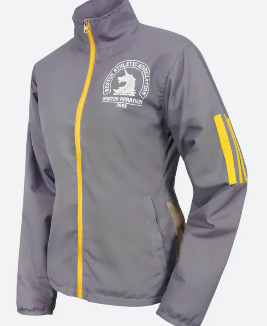 Boston Marathon Jacket Front Image