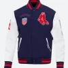 Boston Red Sox Retro Varsity Jacket Front Image