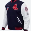 Boston Red Sox Retro Varsity Jacket Side Image