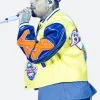 Breezy Bowl Chris Brown Varsity Jacket Style 01 Left Arm Image