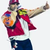 Breezy Bowl Chris Brown Varsity Jacket Style 01 Right Arm Image