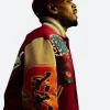 Breezy Bowl Chris Brown Varsity Jacket Style 02 Right arm Image