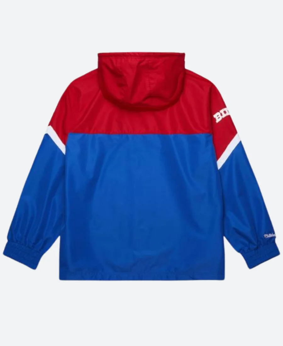 Buffalo Bills Windbreaker Jacket Back Image