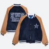 By Way of Dallas Varsity Jacket Front & BAck Image