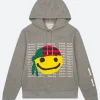 Cactus Plant Flea Market Hoodie Grey Front Image