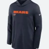 Chicago Bear Sideline Pure Fury Performance Hoodie Front Image