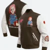 Chucky Varsity Jacket Style 03 Front & Back Image