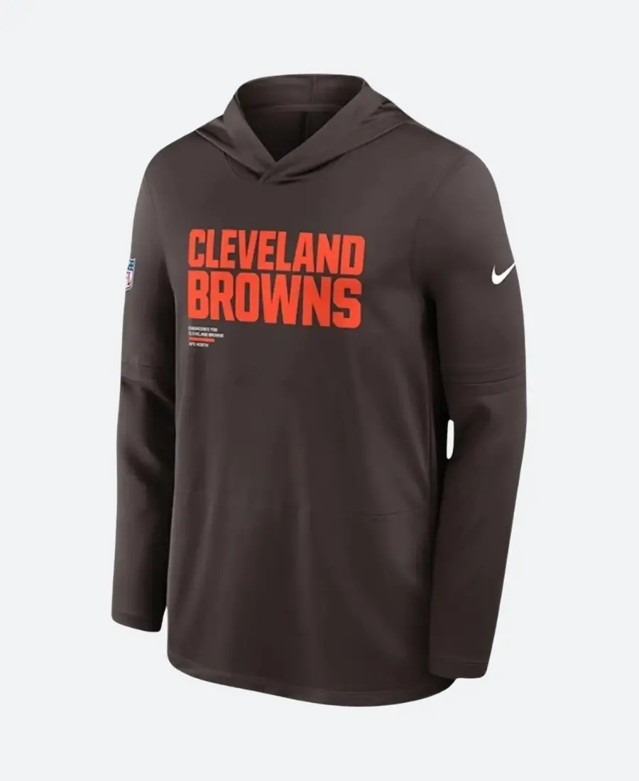 Cleveland Browns Sideline Performance Hoodie