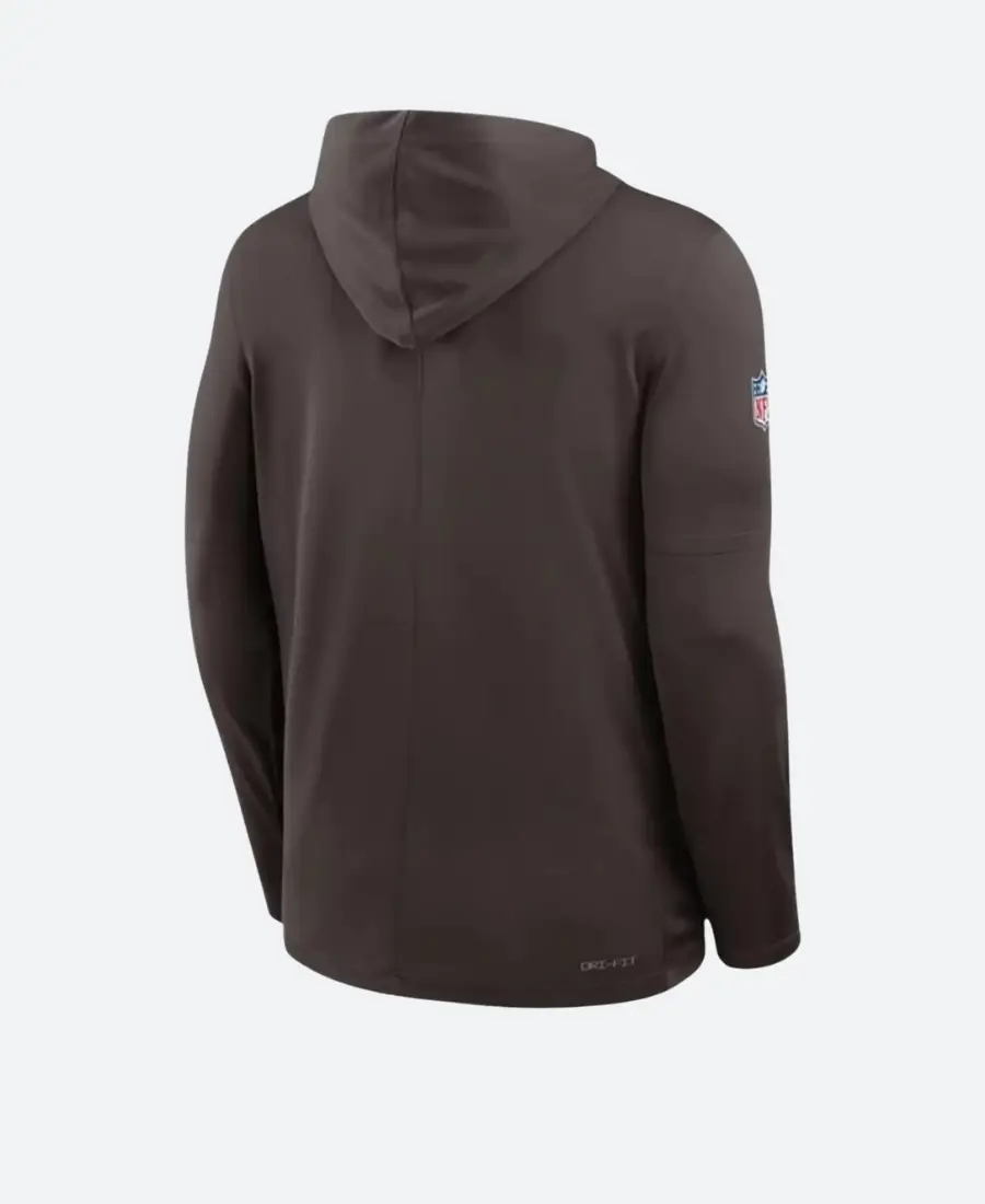 Cleveland Browns Sideline Performance Sweatshirt