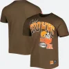 Cleveland Browns T-Shirt Style 01 Front & Back Image