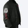 Cobra Kai S06 John Kreese Bomber Jacket Side mage