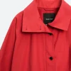 Copenhagen Fashion Week SS26 Red Jacket Collar Image