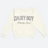 Dairy Boy Cut Off Nantucket Island Sweatshirt Front Image